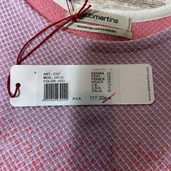 Aldo Martins Anthropologie Knit Tank Size 6 NWT - Picture 4 of 5